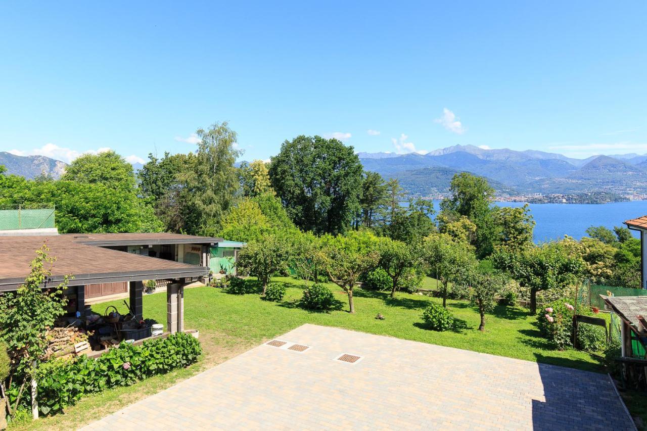 Casa Lilla - Lakeview Large Apartments With Garden Above Stresa Dış mekan fotoğraf