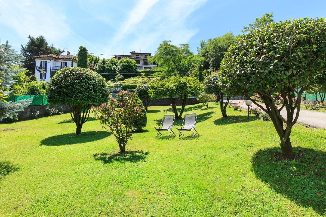 Casa Lilla - Lakeview Large Apartments With Garden Above Stresa Dış mekan fotoğraf